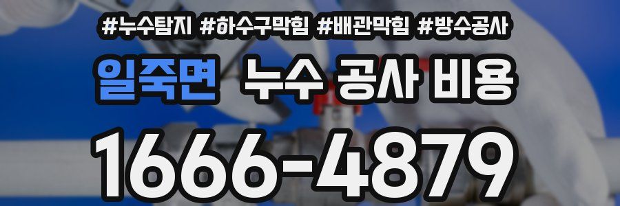 일죽면 누수 공사 비용