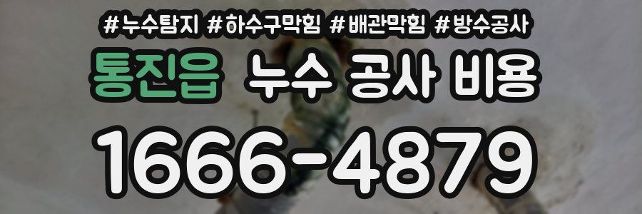 통진읍 누수 공사 비용