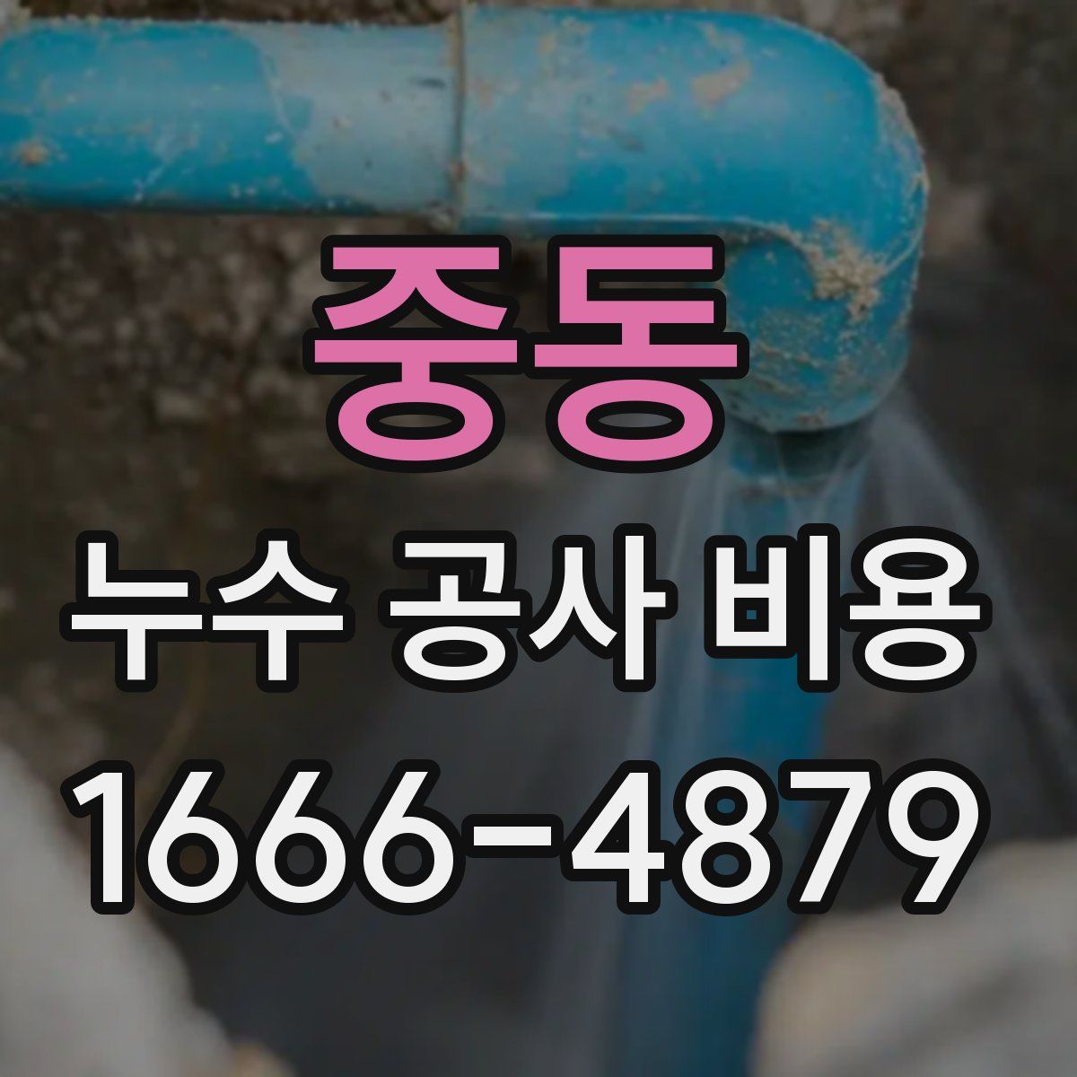 중동 누수 공사 비용