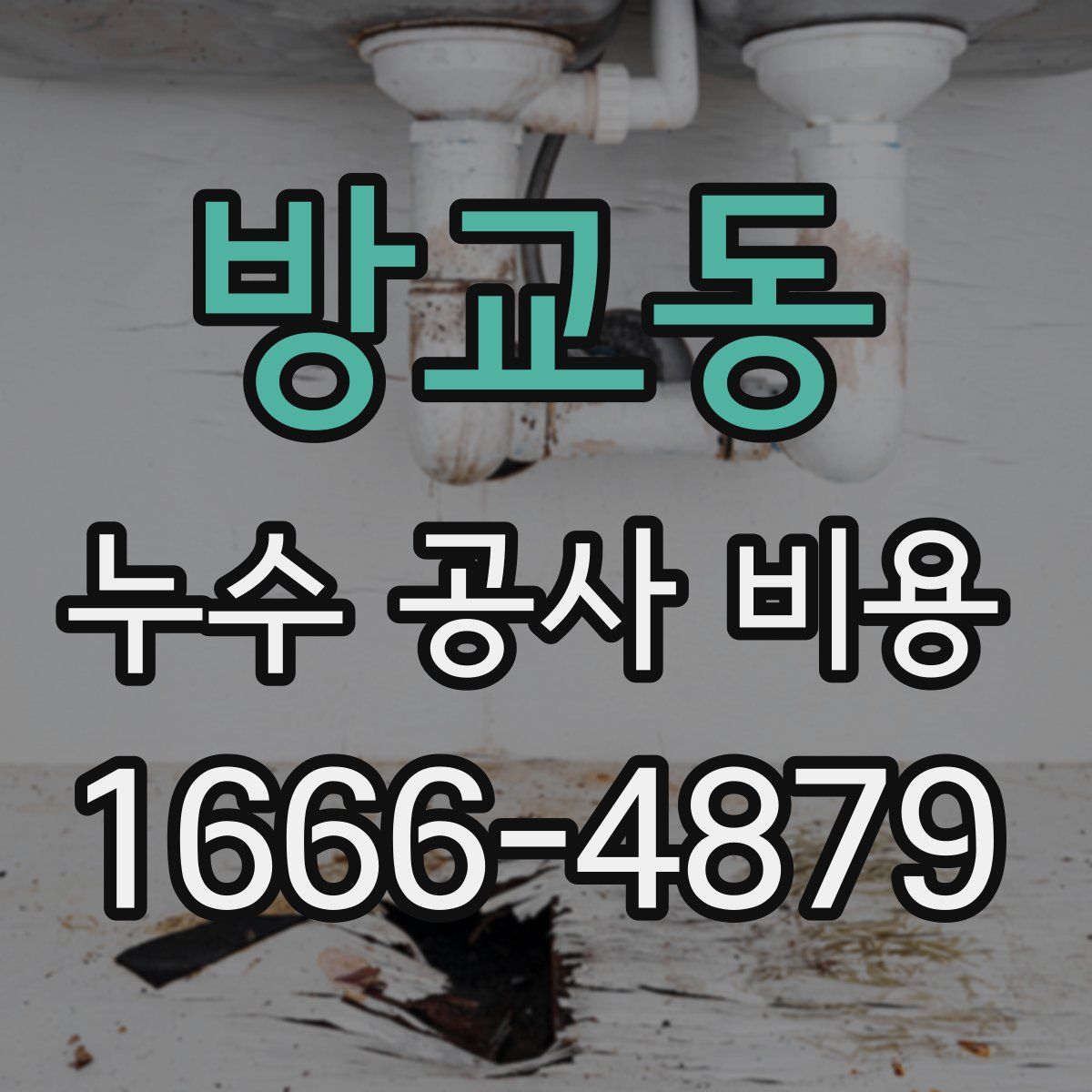 방교동 누수 공사 비용