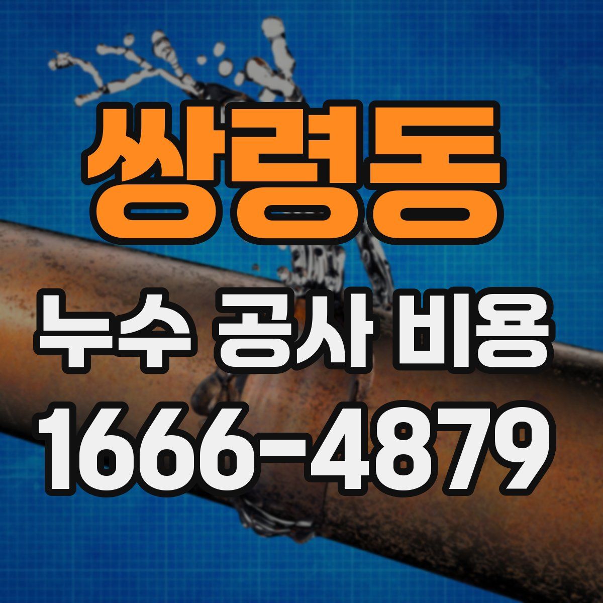 쌍령동 누수 공사 비용
