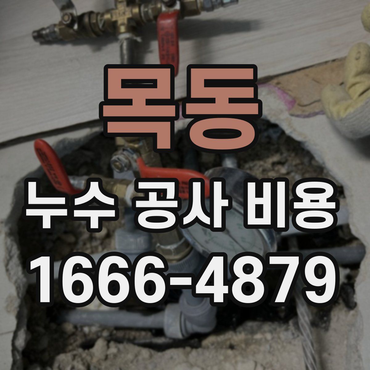 목동 누수 공사 비용