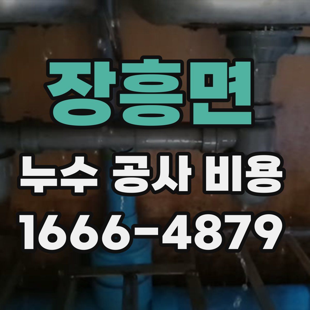 장흥면 누수 공사 비용