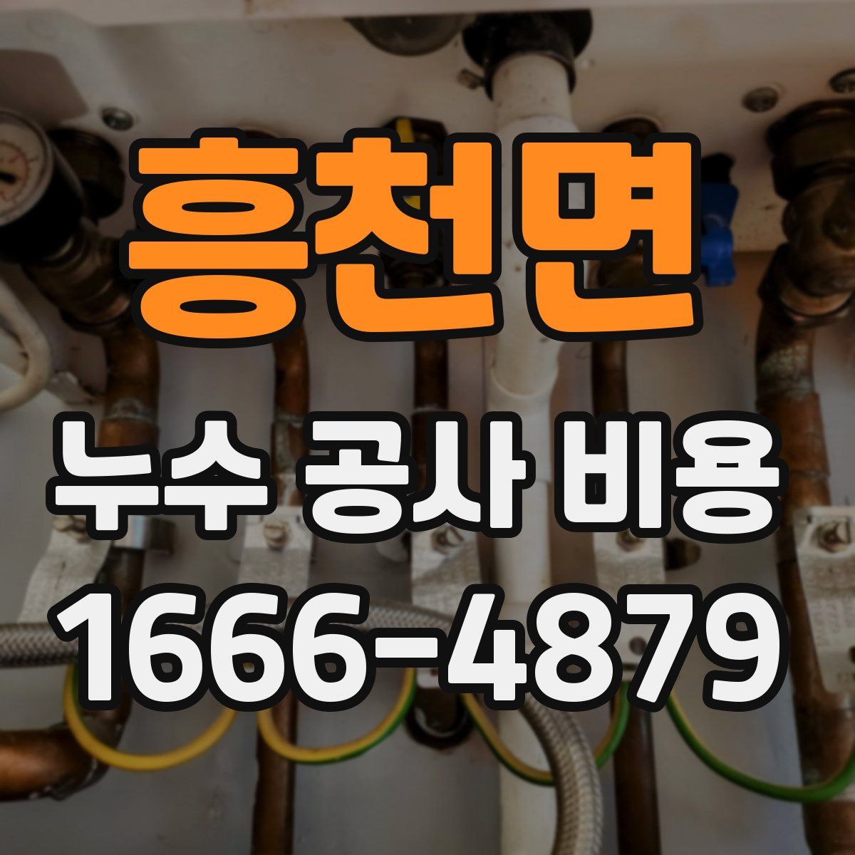 흥천면 누수 공사 비용