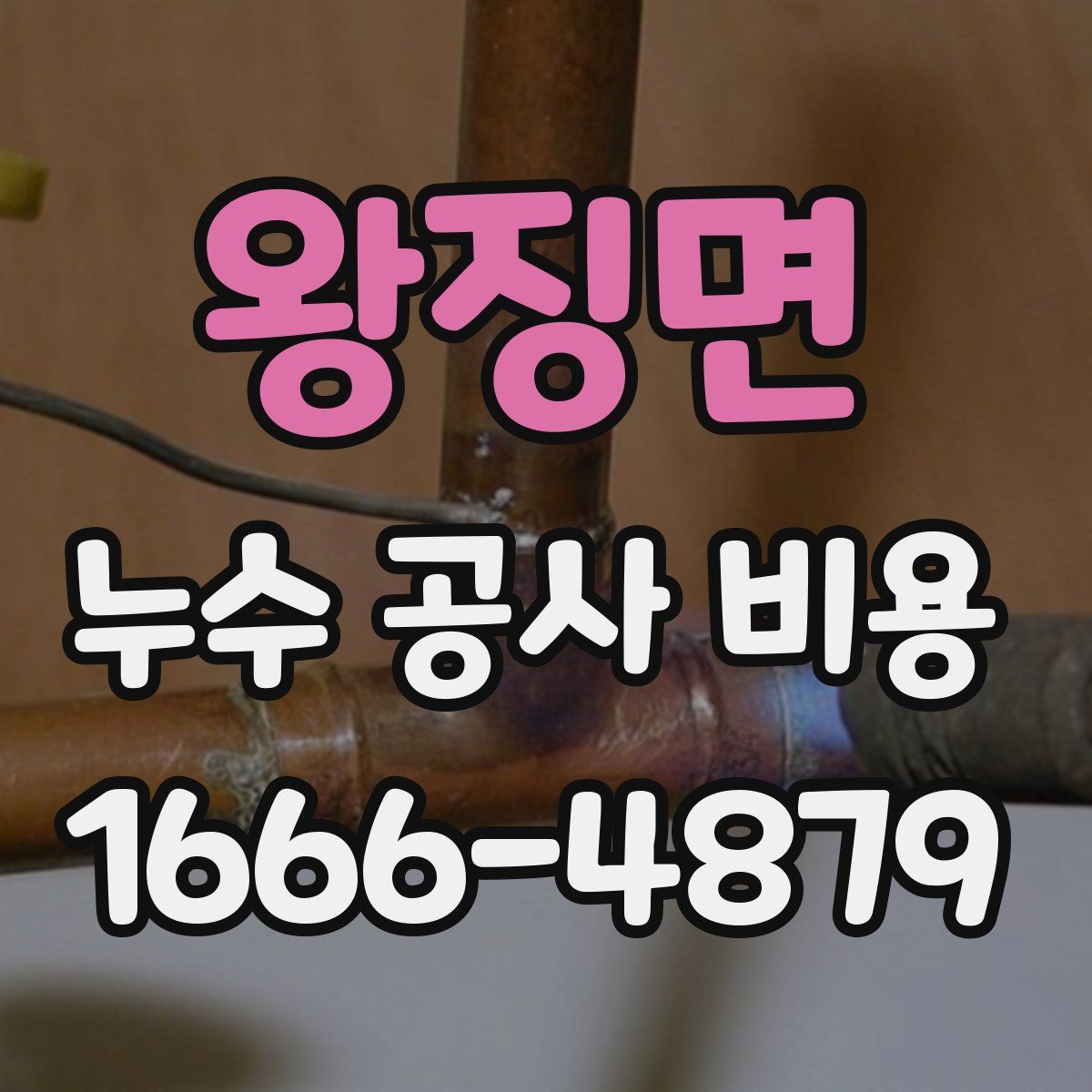 왕징면 누수 공사 비용