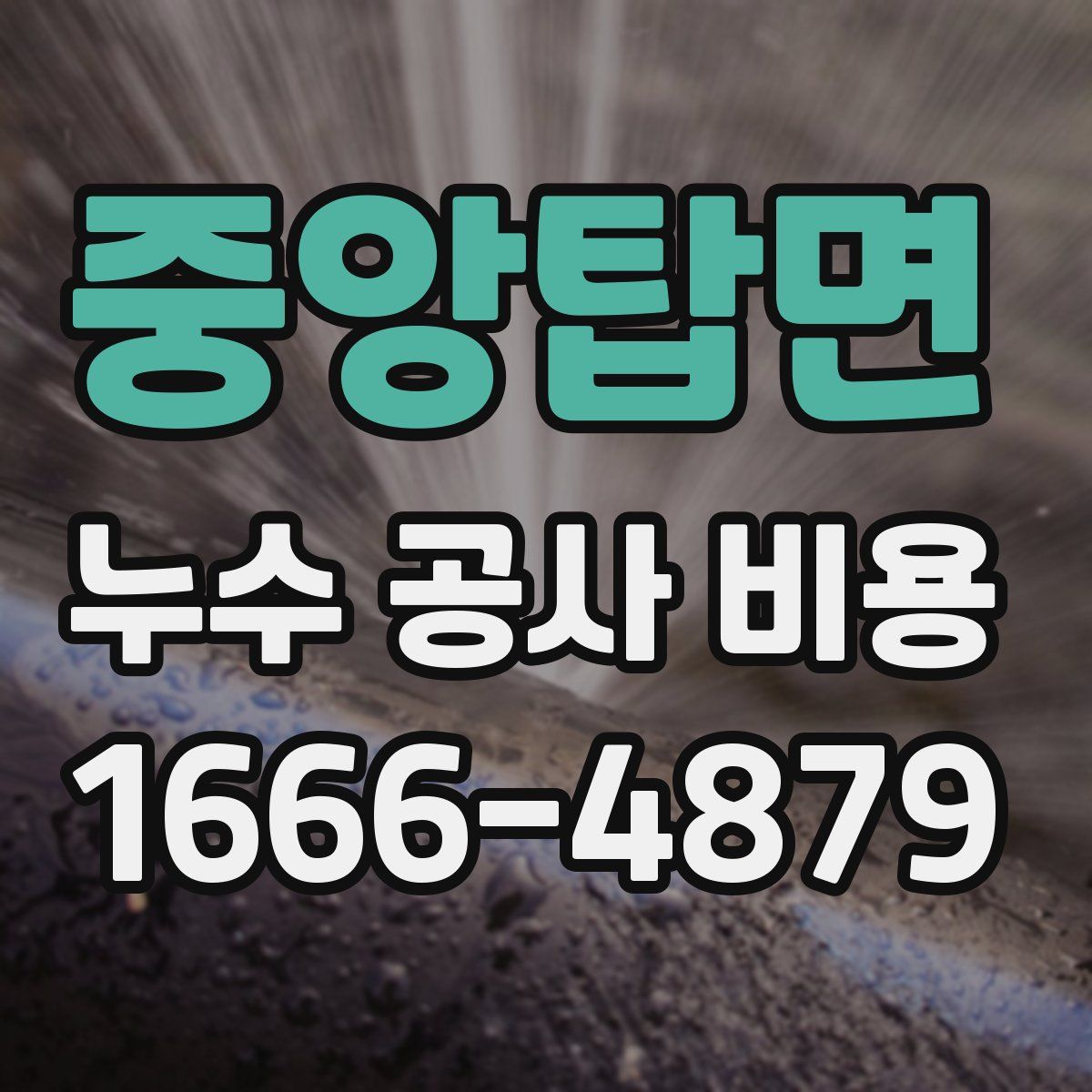중앙탑면 누수 공사 비용