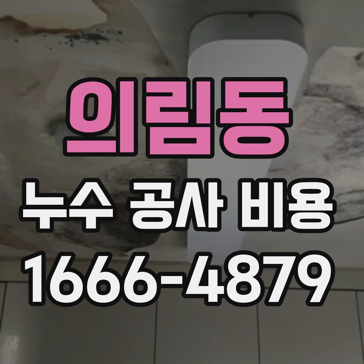 의림동 누수 공사 비용