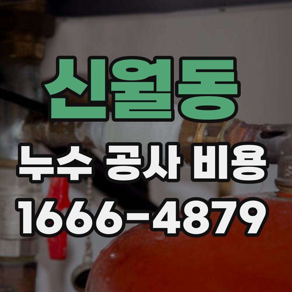 신월동 누수 공사 비용