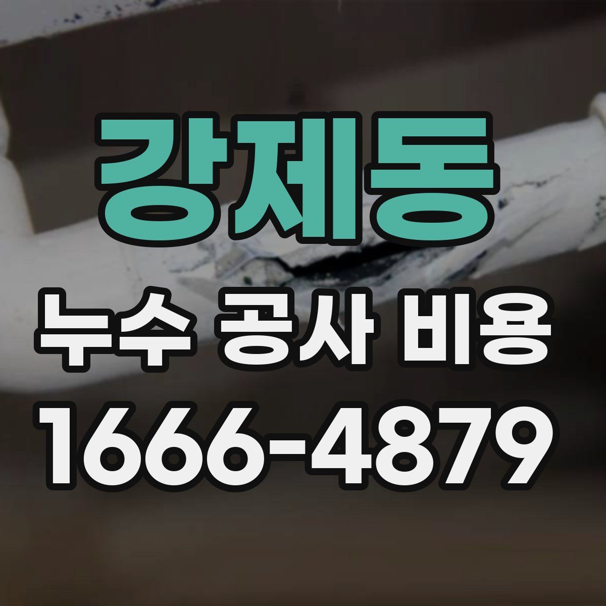 강제동 누수 공사 비용