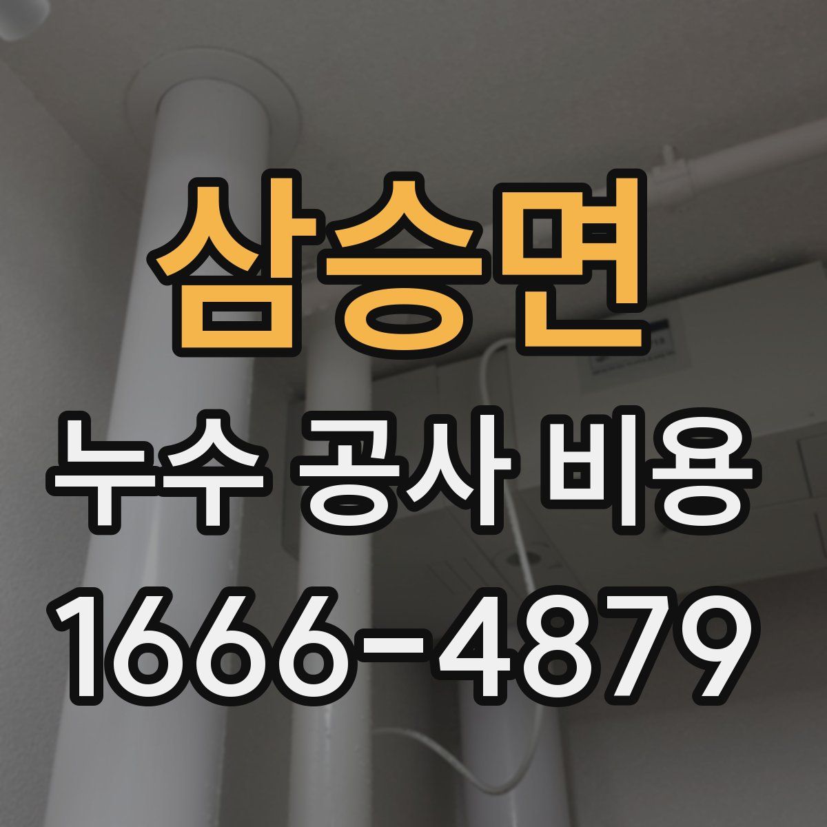 삼승면 누수 공사 비용