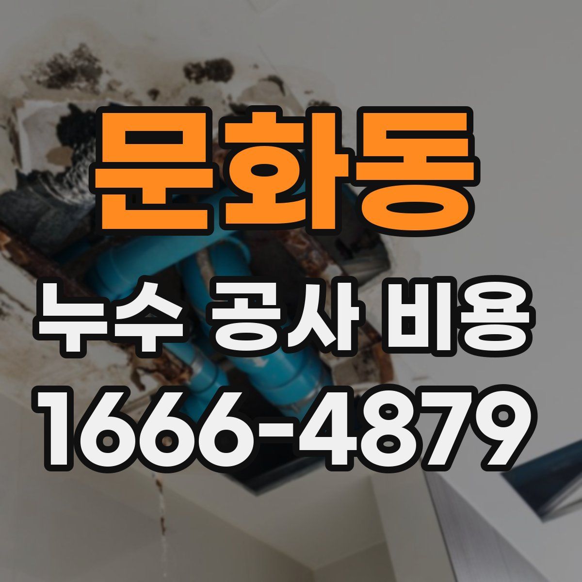 문화동 누수 공사 비용