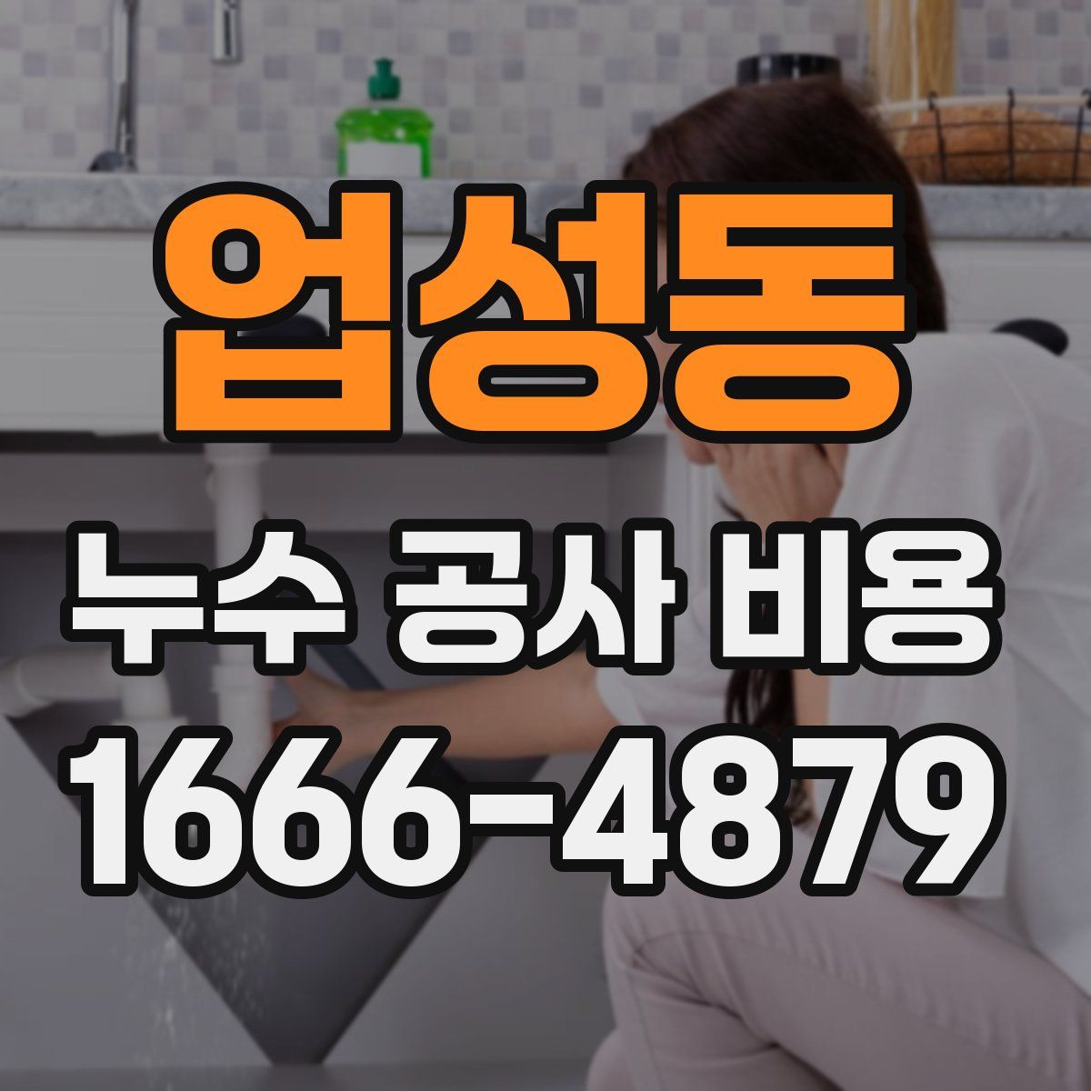 업성동 누수 공사 비용