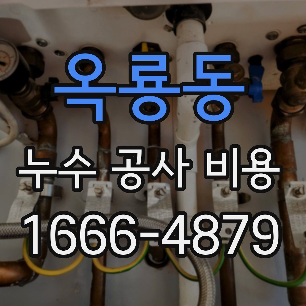 옥룡동 누수 공사 비용