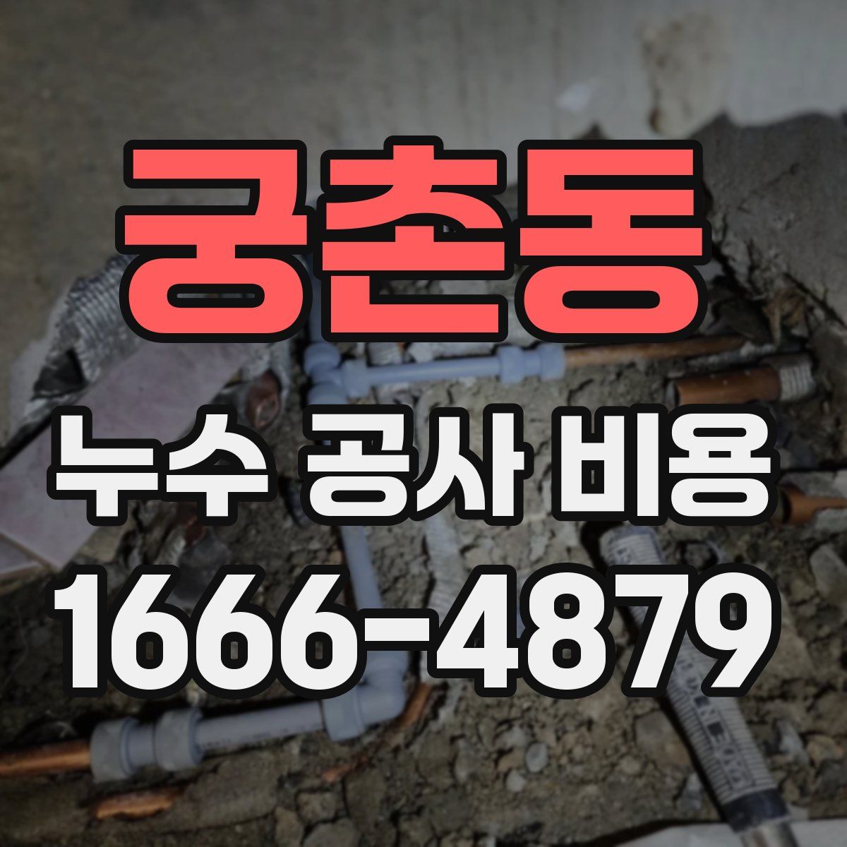 궁촌동 누수 공사 비용