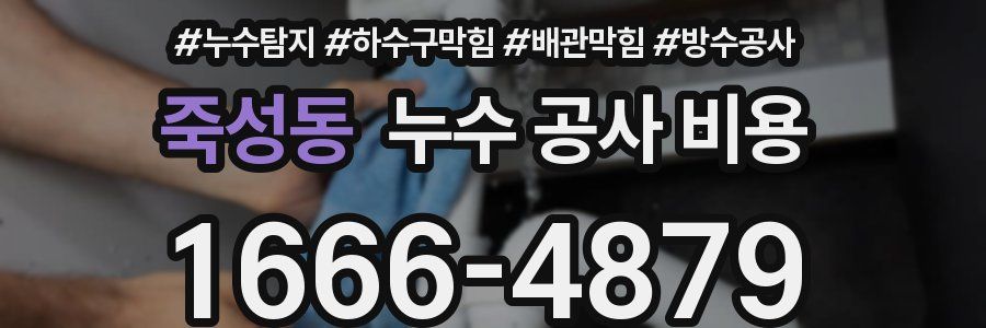 죽성동 누수 공사 비용