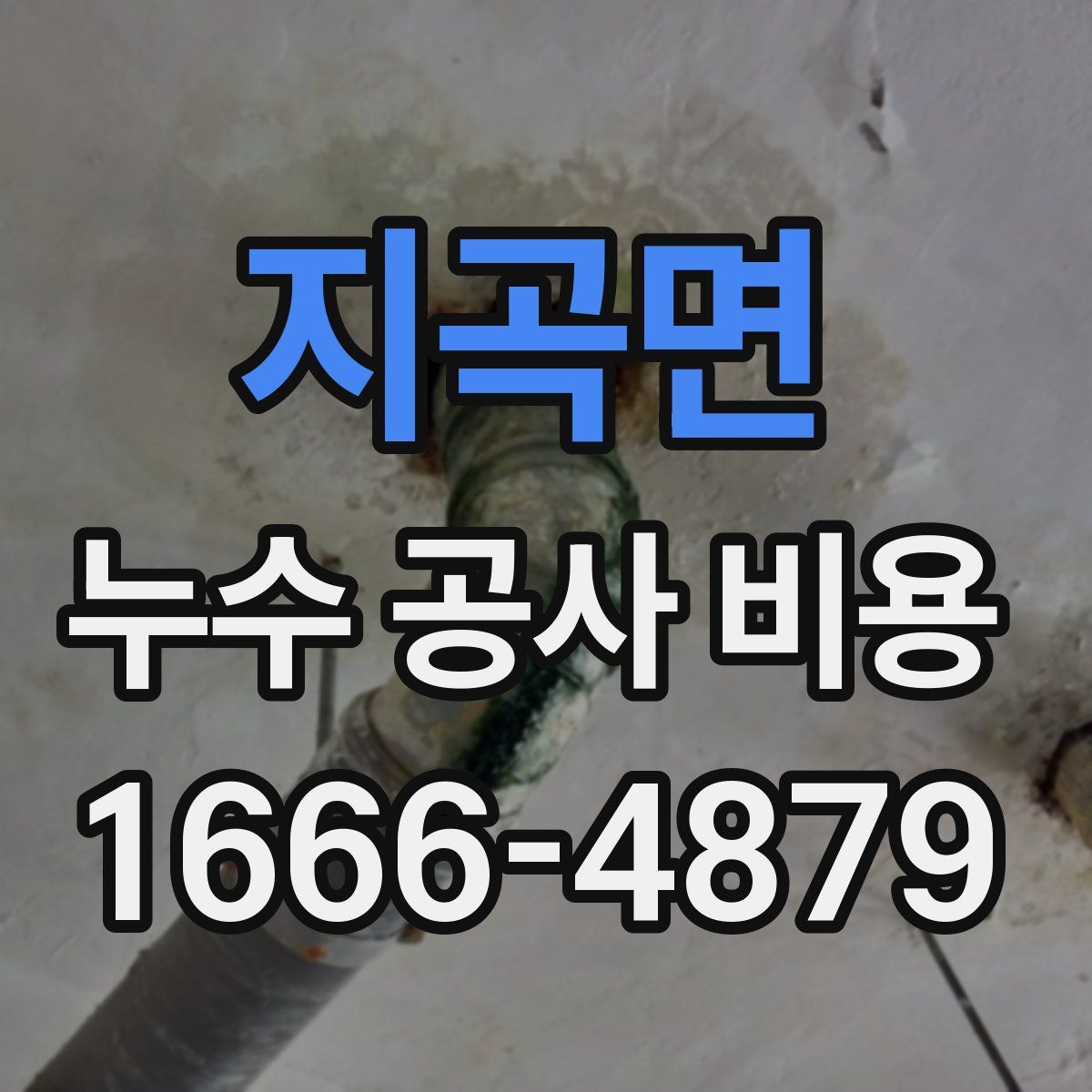 지곡면 누수 공사 비용
