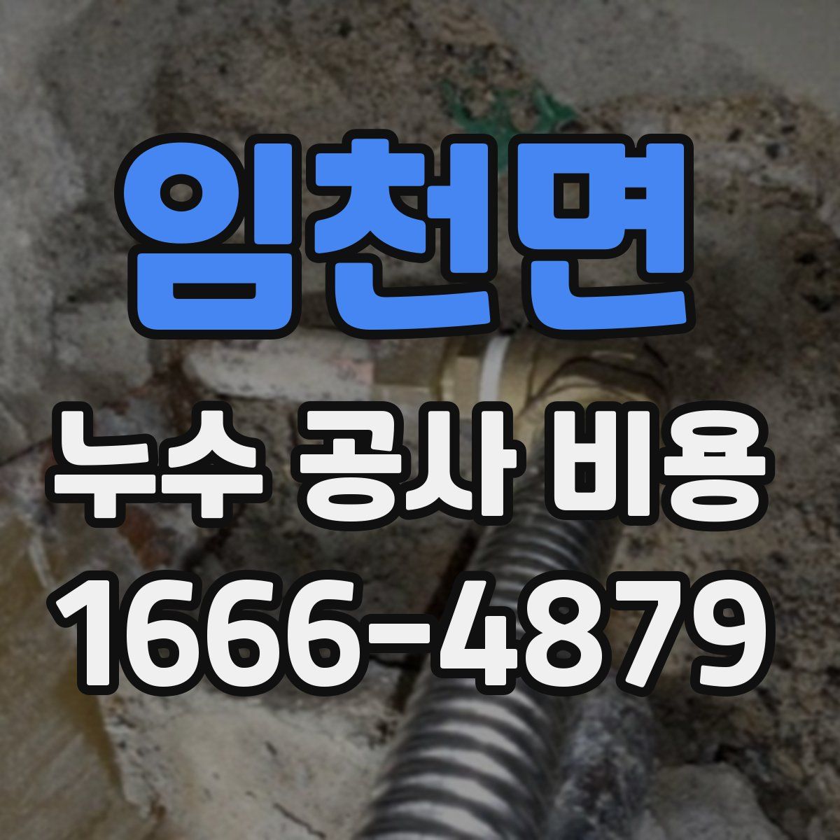 임천면 누수 공사 비용