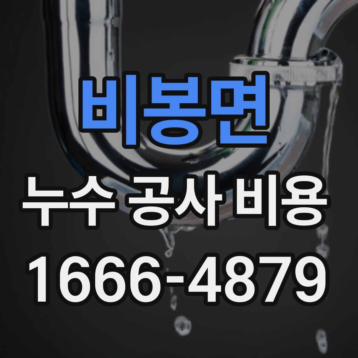 비봉면 누수 공사 비용