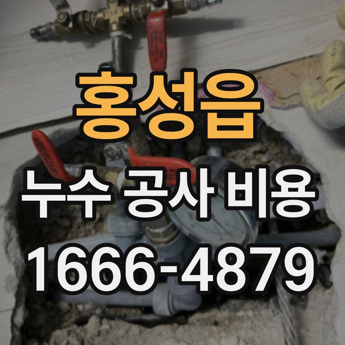 홍성읍 누수 공사 비용