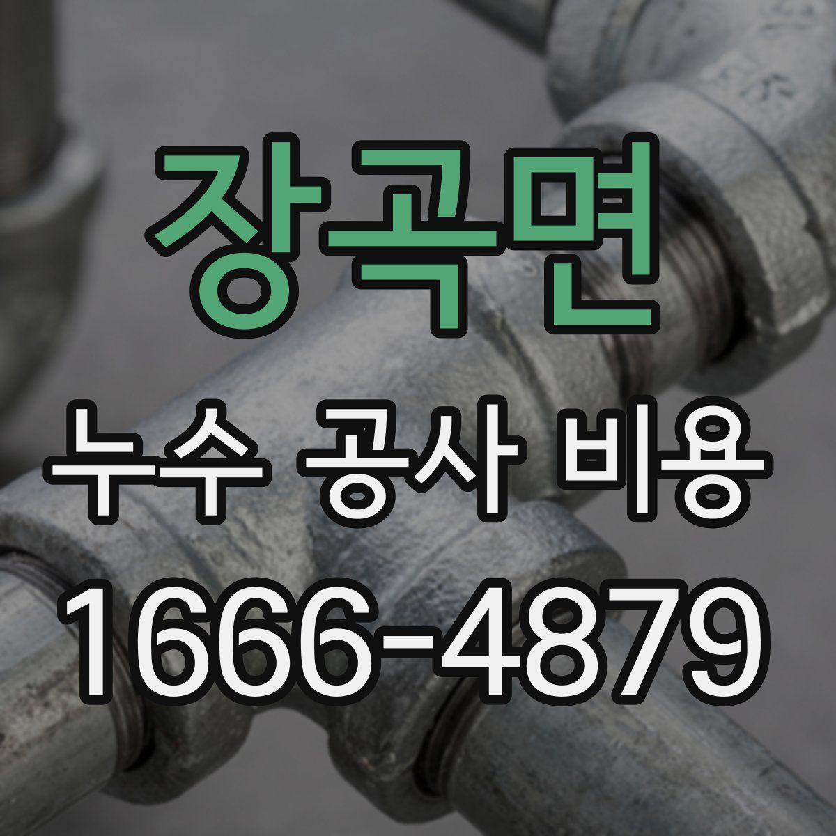 장곡면 누수 공사 비용