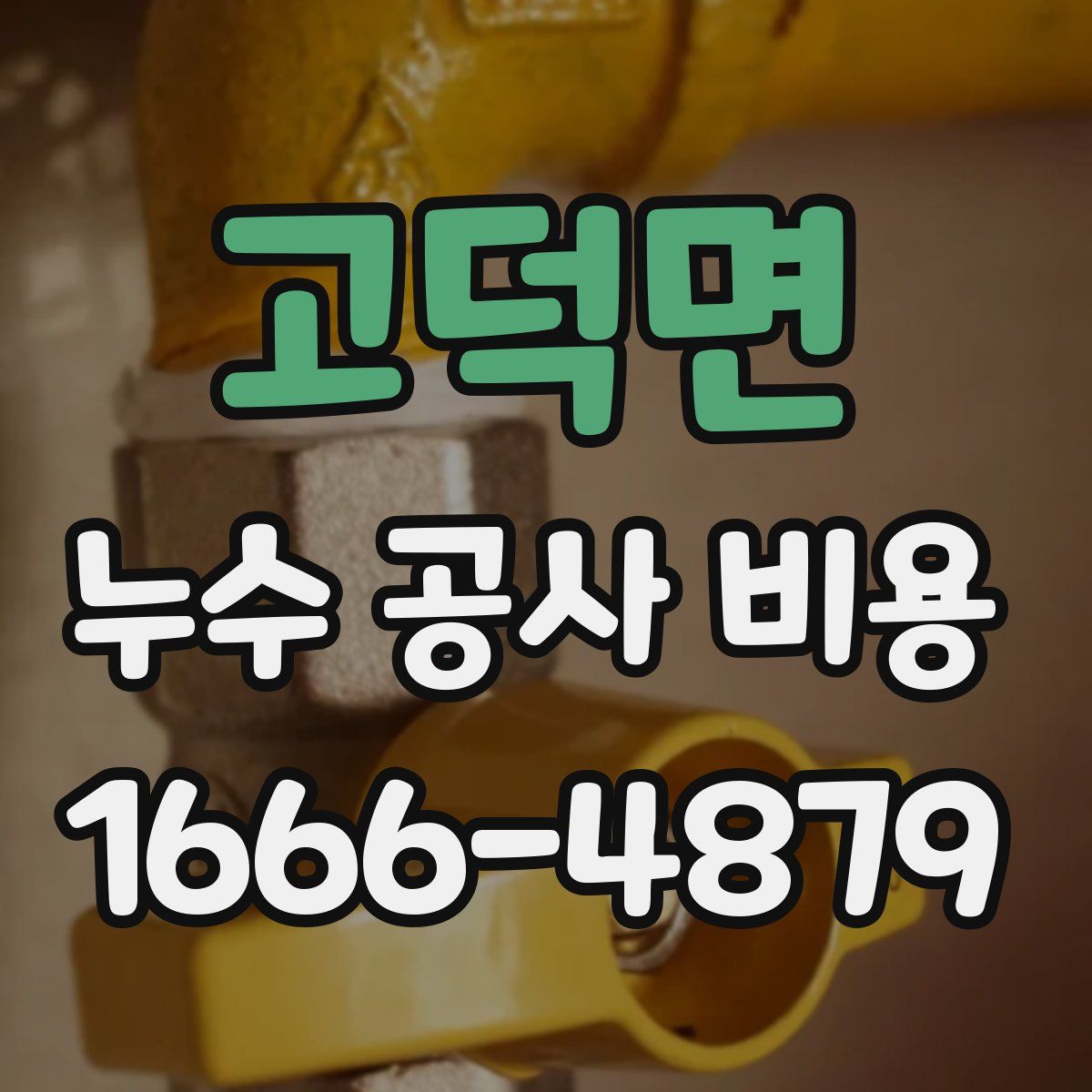 고덕면 누수 공사 비용