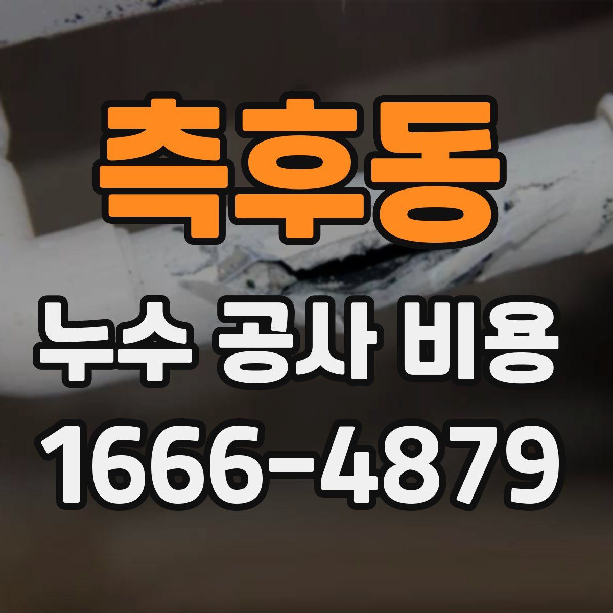 측후동 누수 공사 비용