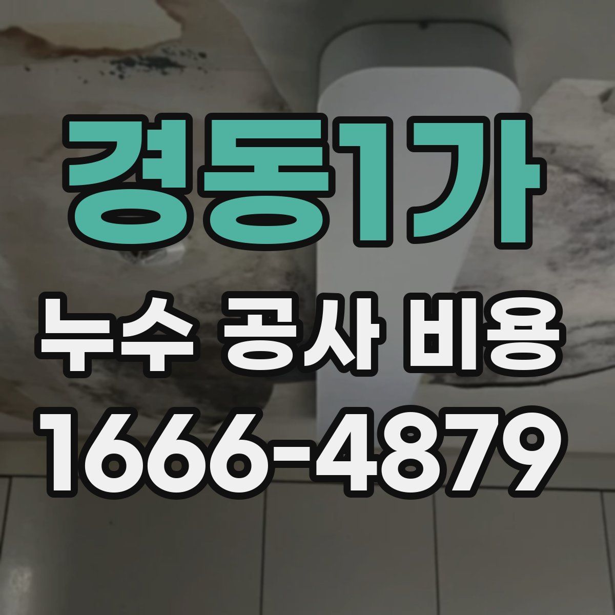 경동1가 누수 공사 비용