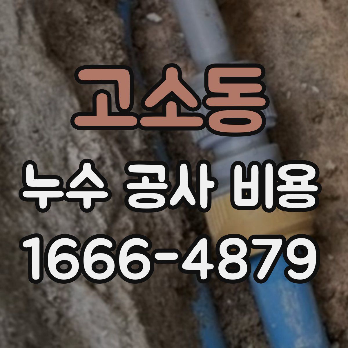 고소동 누수 공사 비용