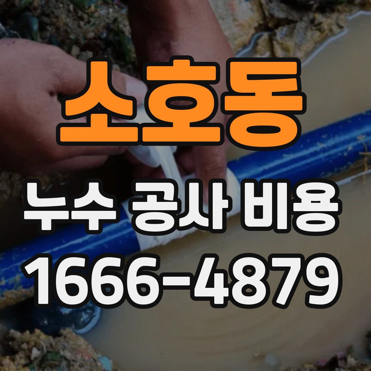 소호동 누수 공사 비용