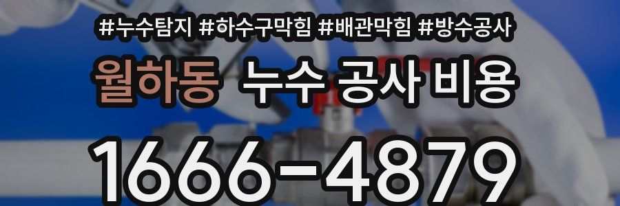 월하동 누수 공사 비용