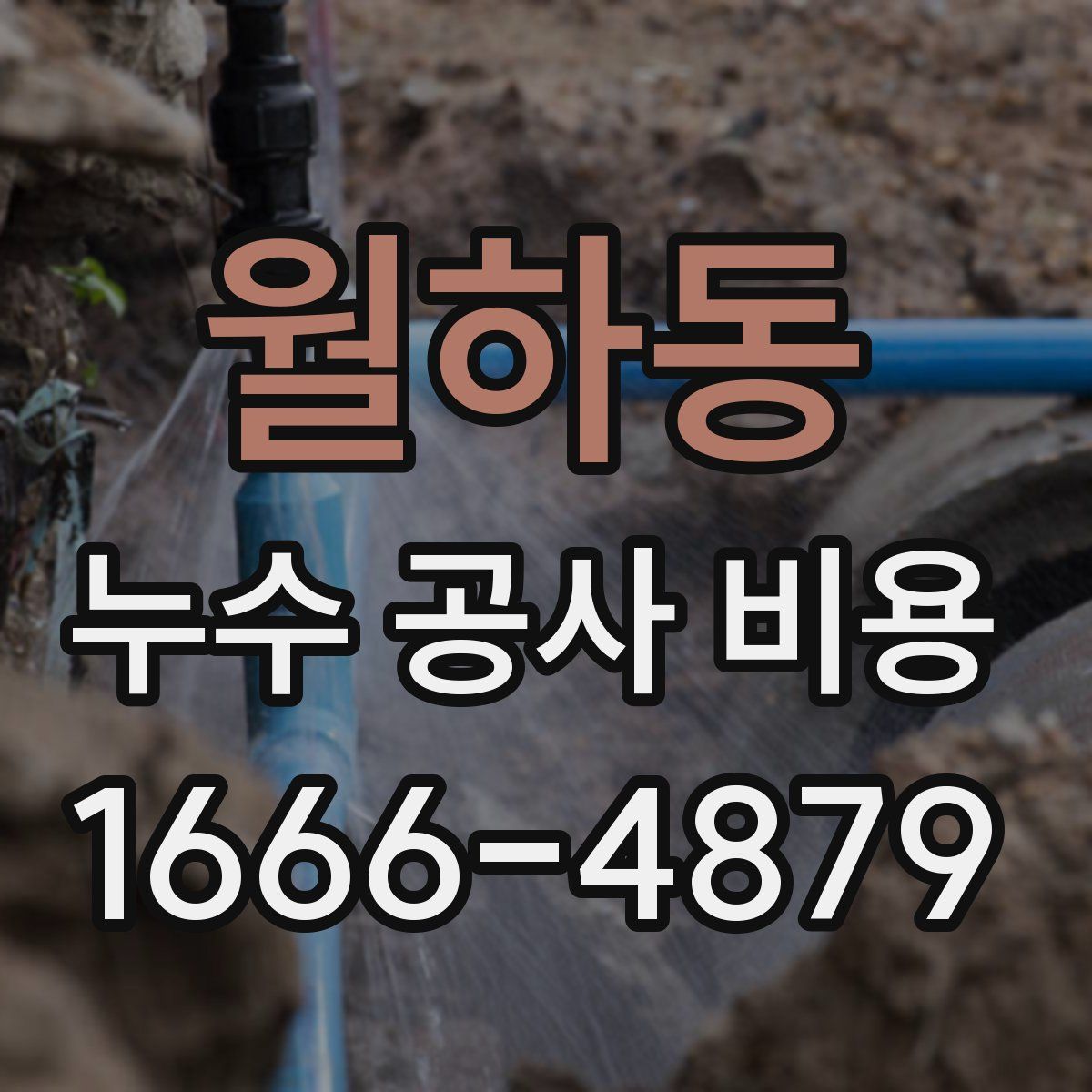 월하동 누수 공사 비용