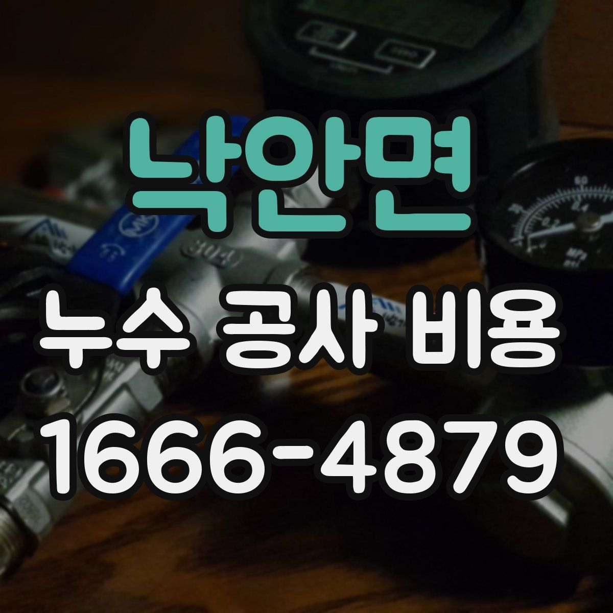 낙안면 누수 공사 비용