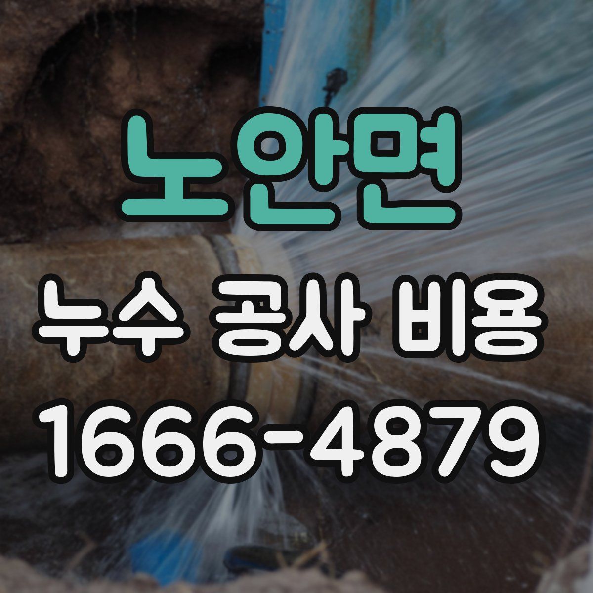 노안면 누수 공사 비용
