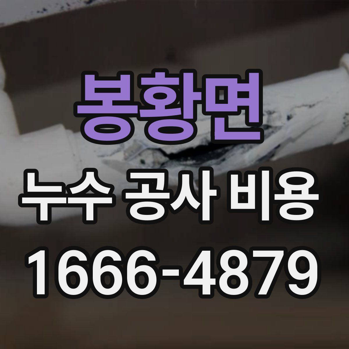 봉황면 누수 공사 비용