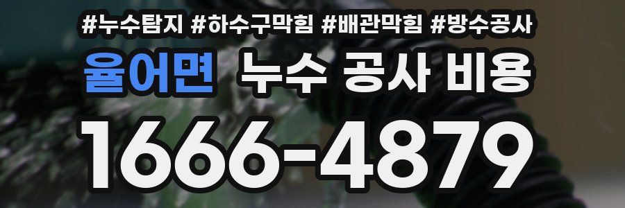 율어면 누수 공사 비용