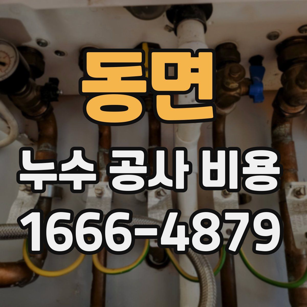 동면 누수 공사 비용