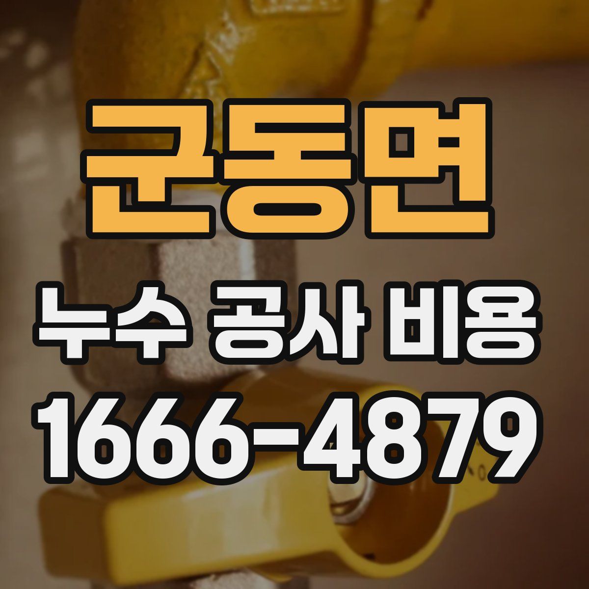 군동면 누수 공사 비용