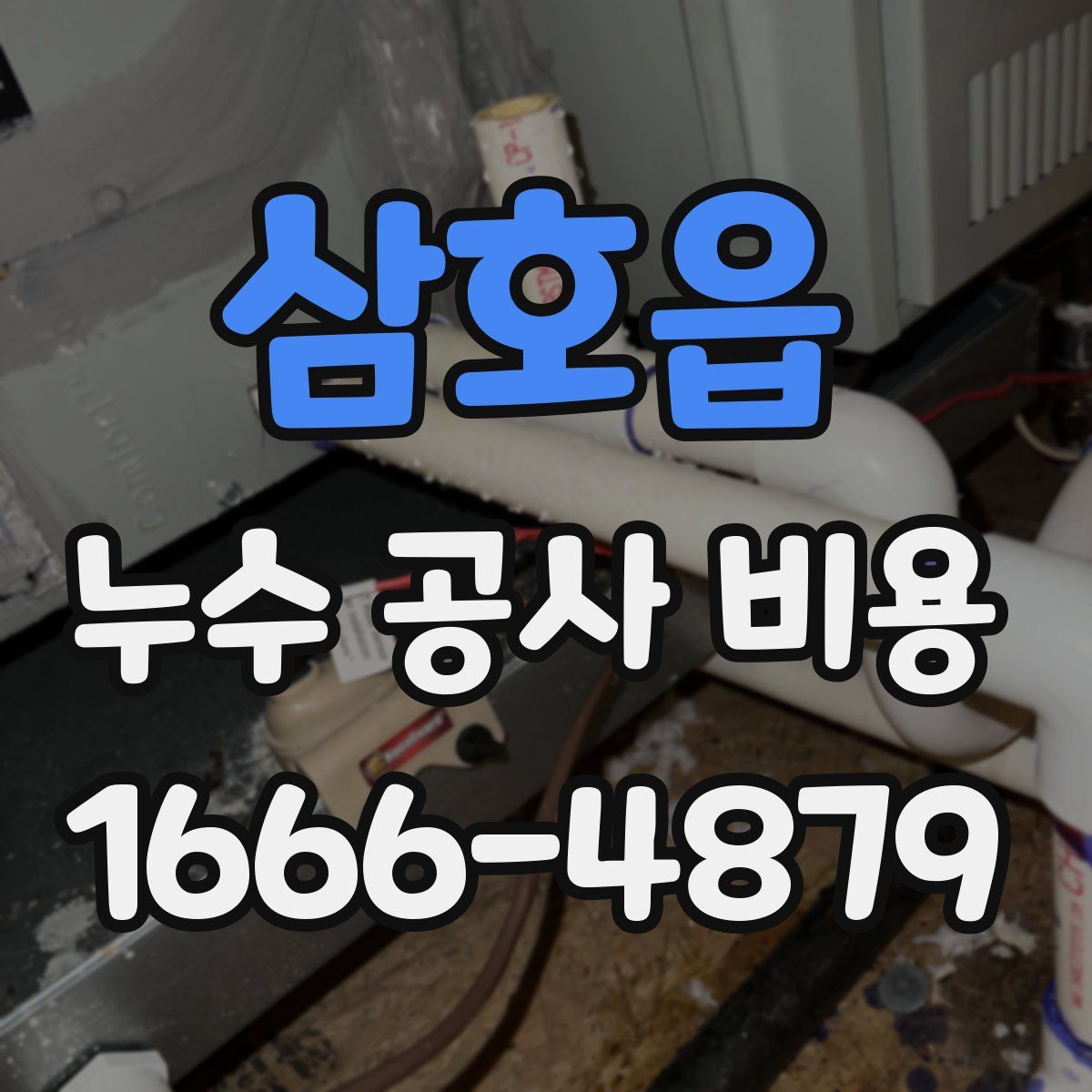 삼호읍 누수 공사 비용