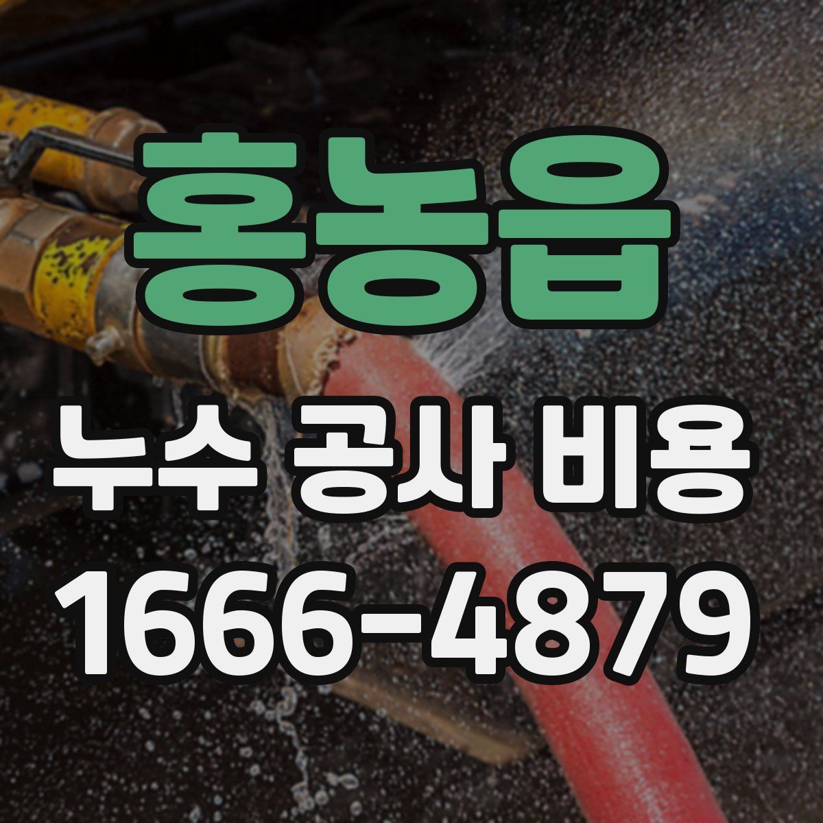 홍농읍 누수 공사 비용