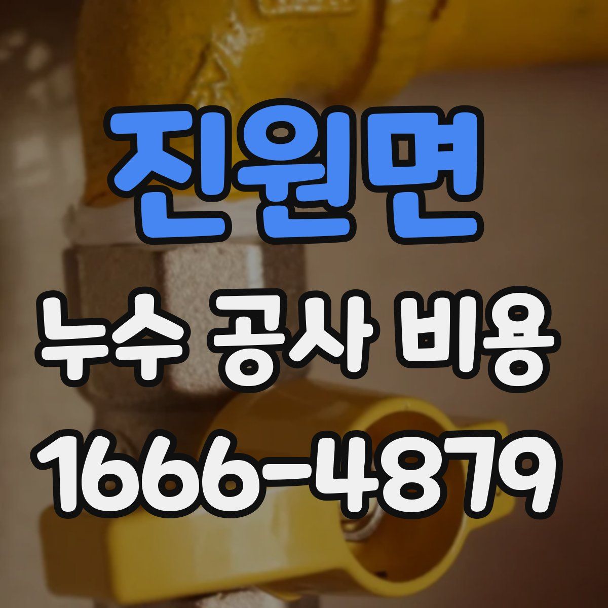 진원면 누수 공사 비용