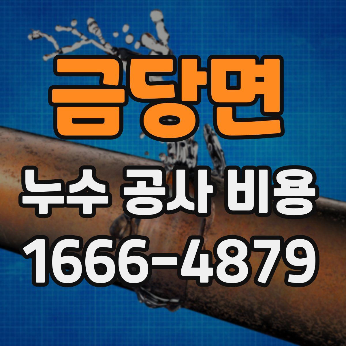 금당면 누수 공사 비용