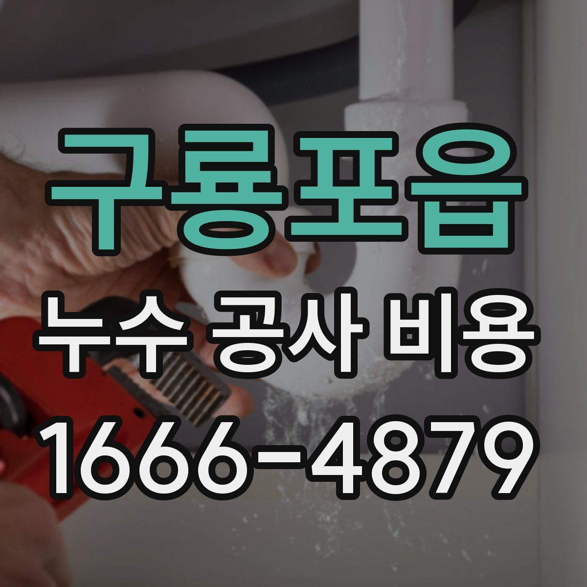 구룡포읍 누수 공사 비용