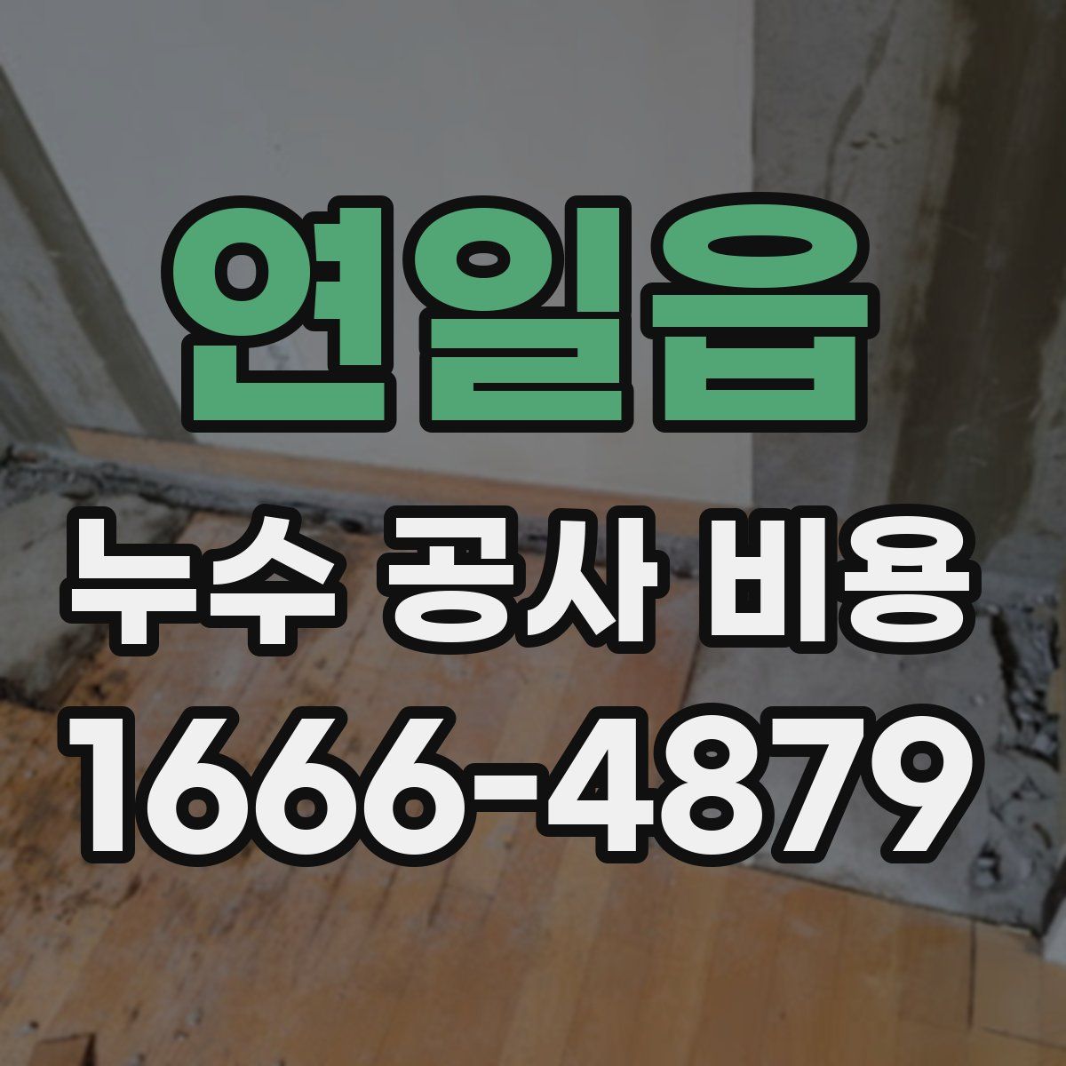 연일읍 누수 공사 비용