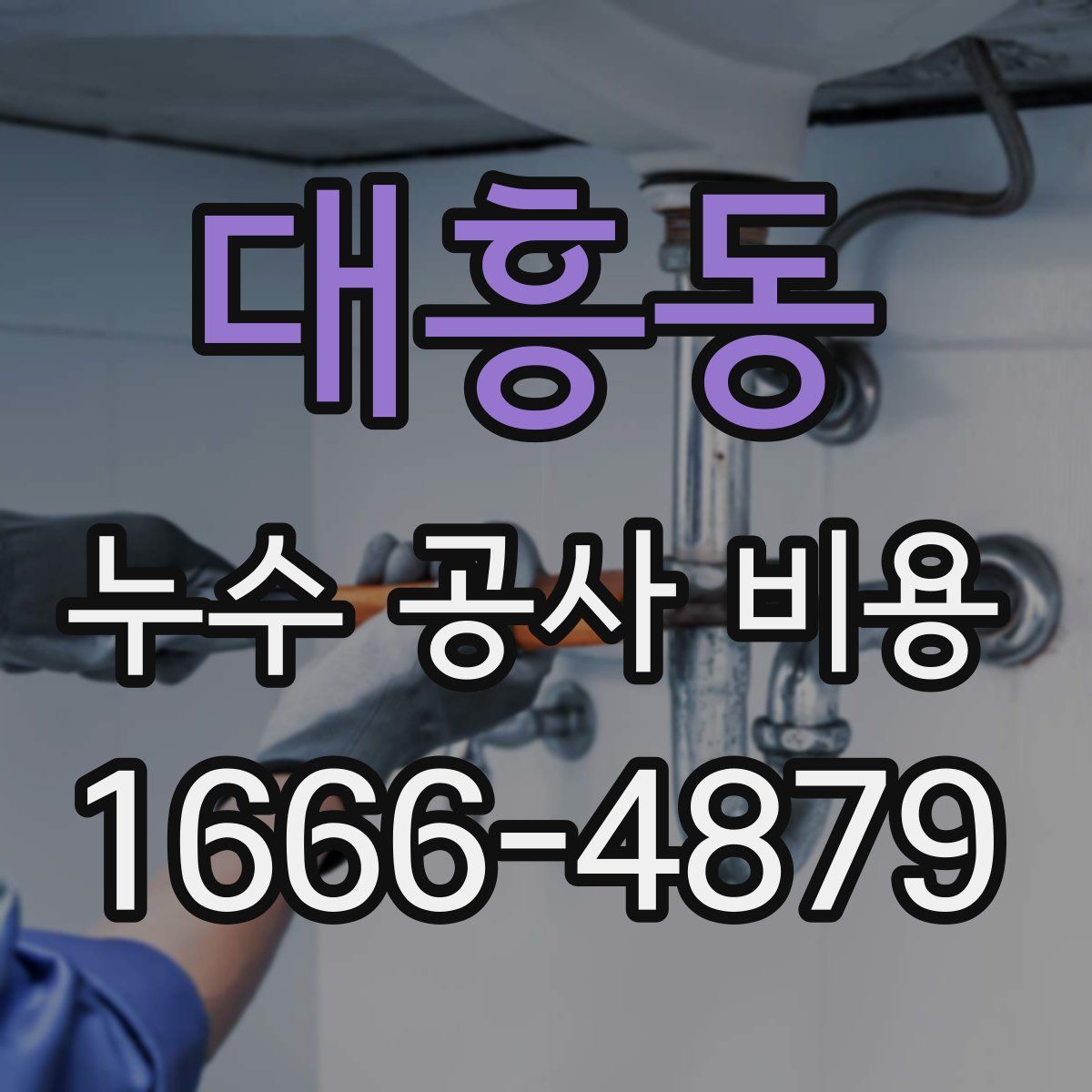 대흥동 누수 공사 비용