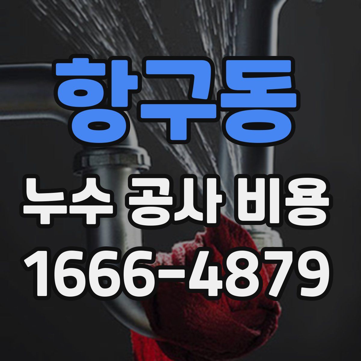 항구동 누수 공사 비용