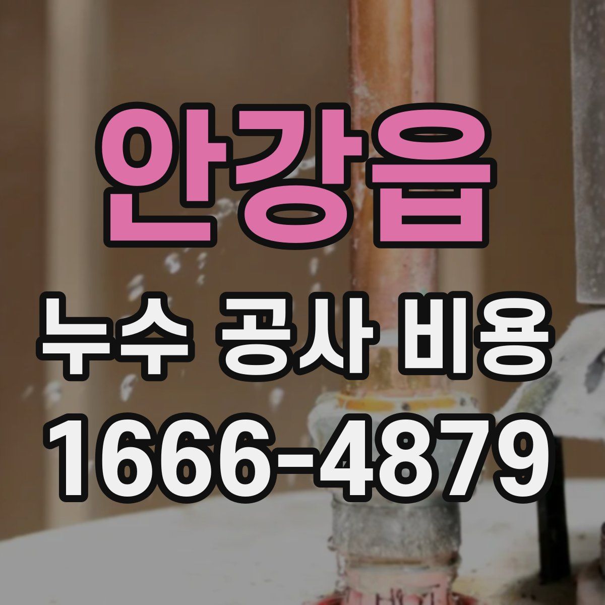 안강읍 누수 공사 비용