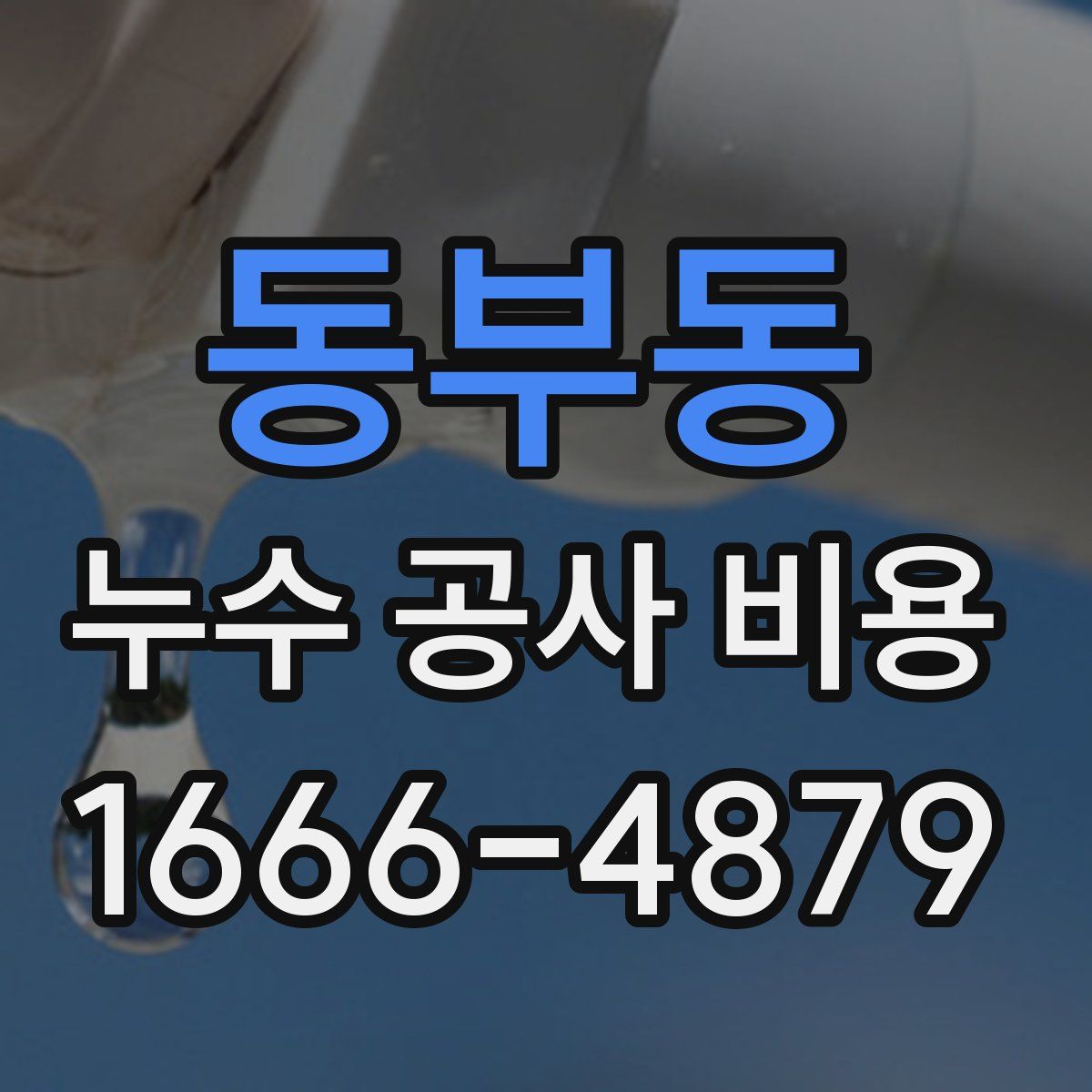 동부동 누수 공사 비용