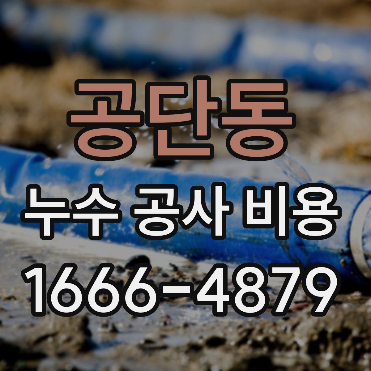 공단동 누수 공사 비용