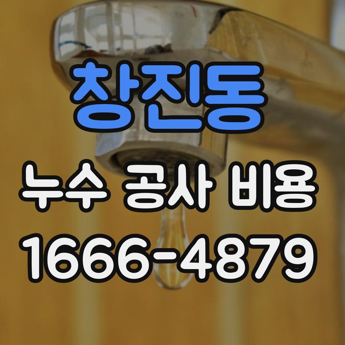 창진동 누수 공사 비용