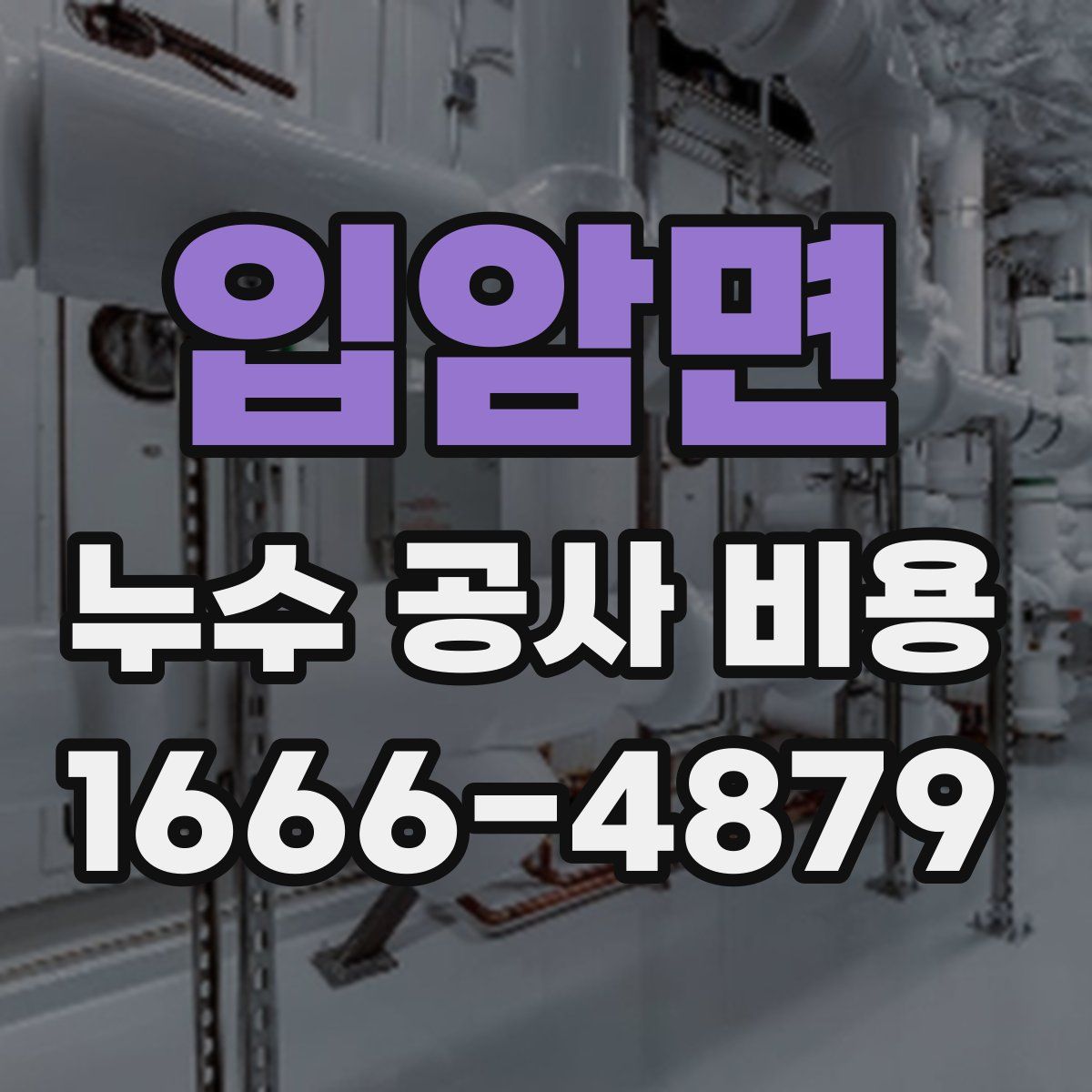 입암면 누수 공사 비용